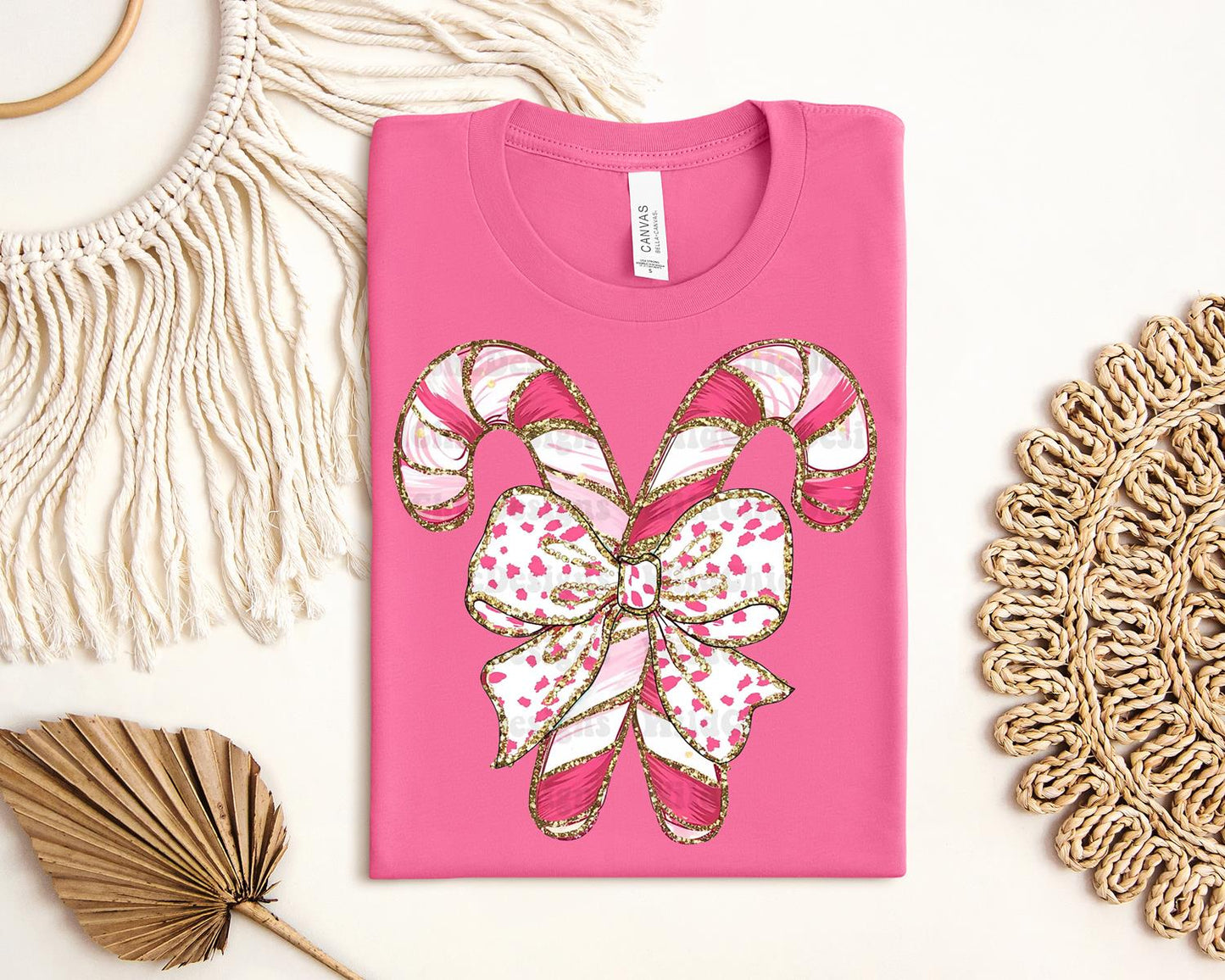 Candy Canes Graphic Tee
