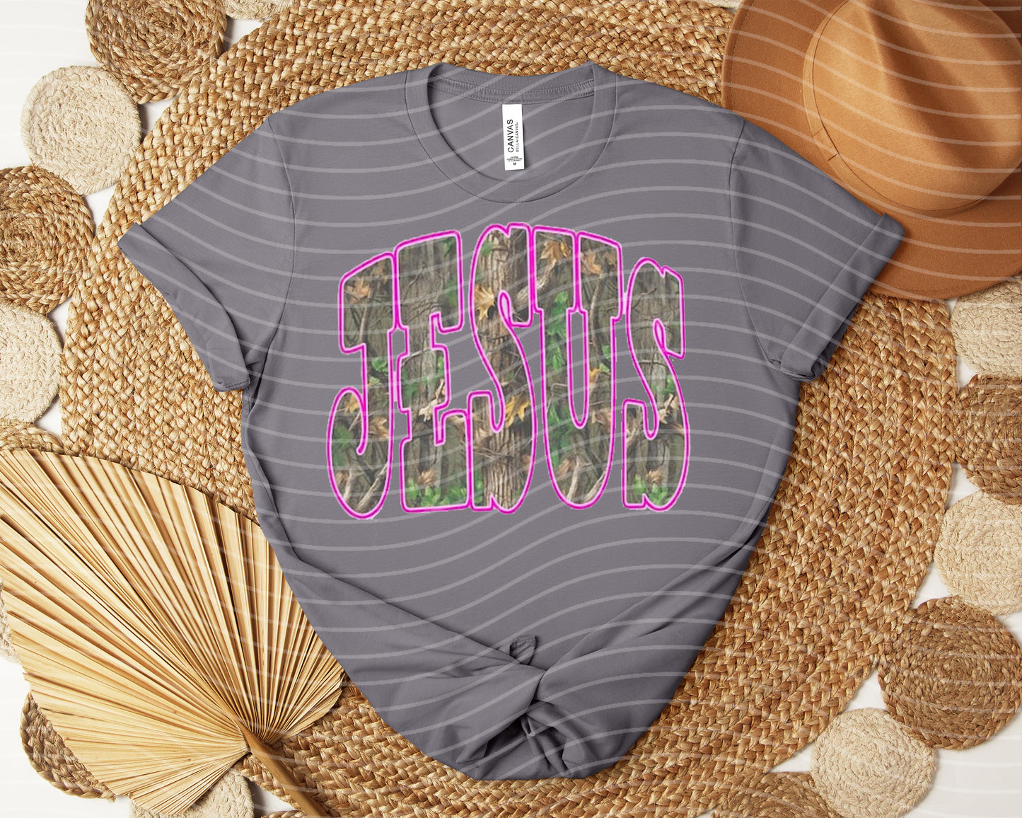 Jesus Camo Graphic Tee