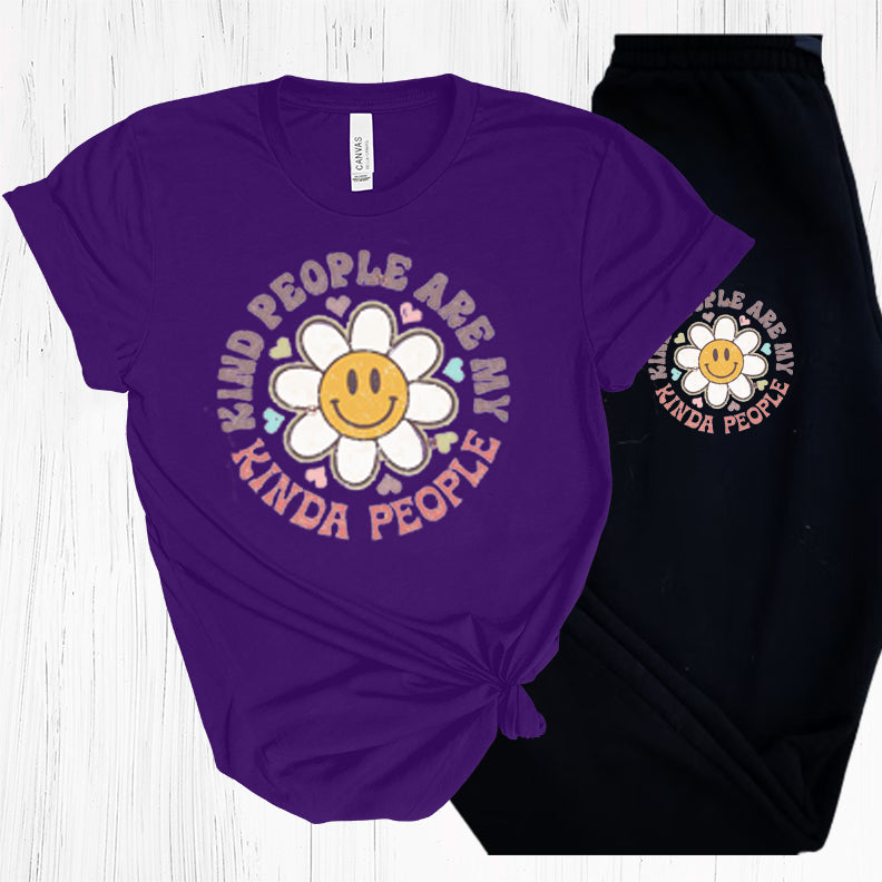 Kind People Are My Kinda Graphic Tee Graphic Tee