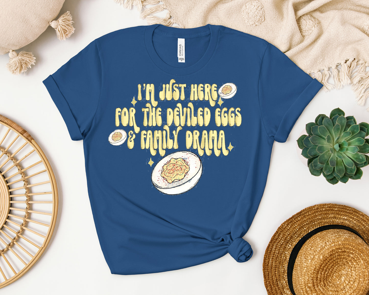 Deviled Eggs & Family Drama Graphic Tee