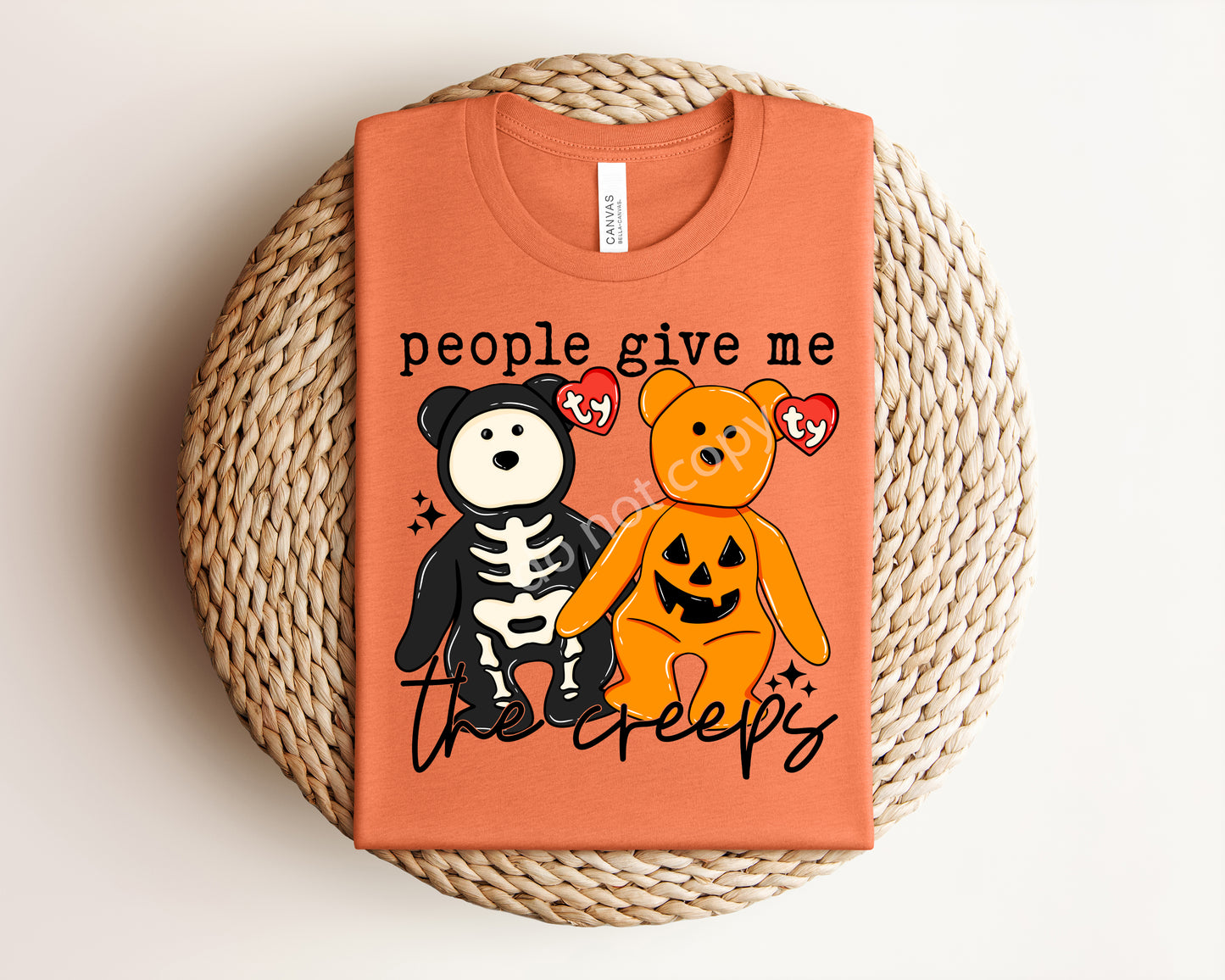 People Give Me the Creeps Graphic Tee