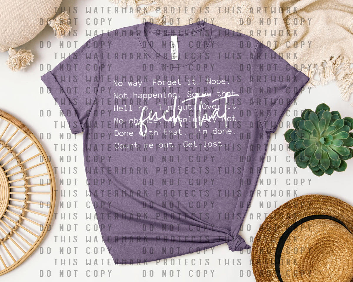 Forget It Graphic Tee