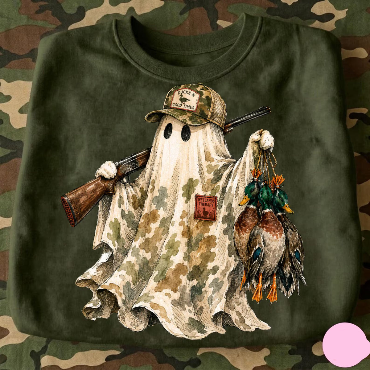Hunting Ghost Graphic Tee