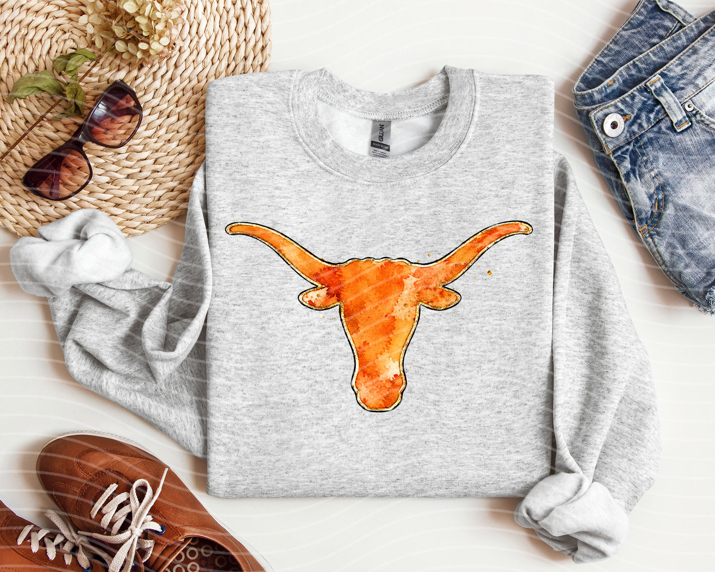 Texas Watercolor Graphic Tee