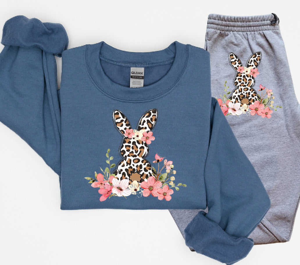 Floral Bunny Graphic Tee Graphic Tee