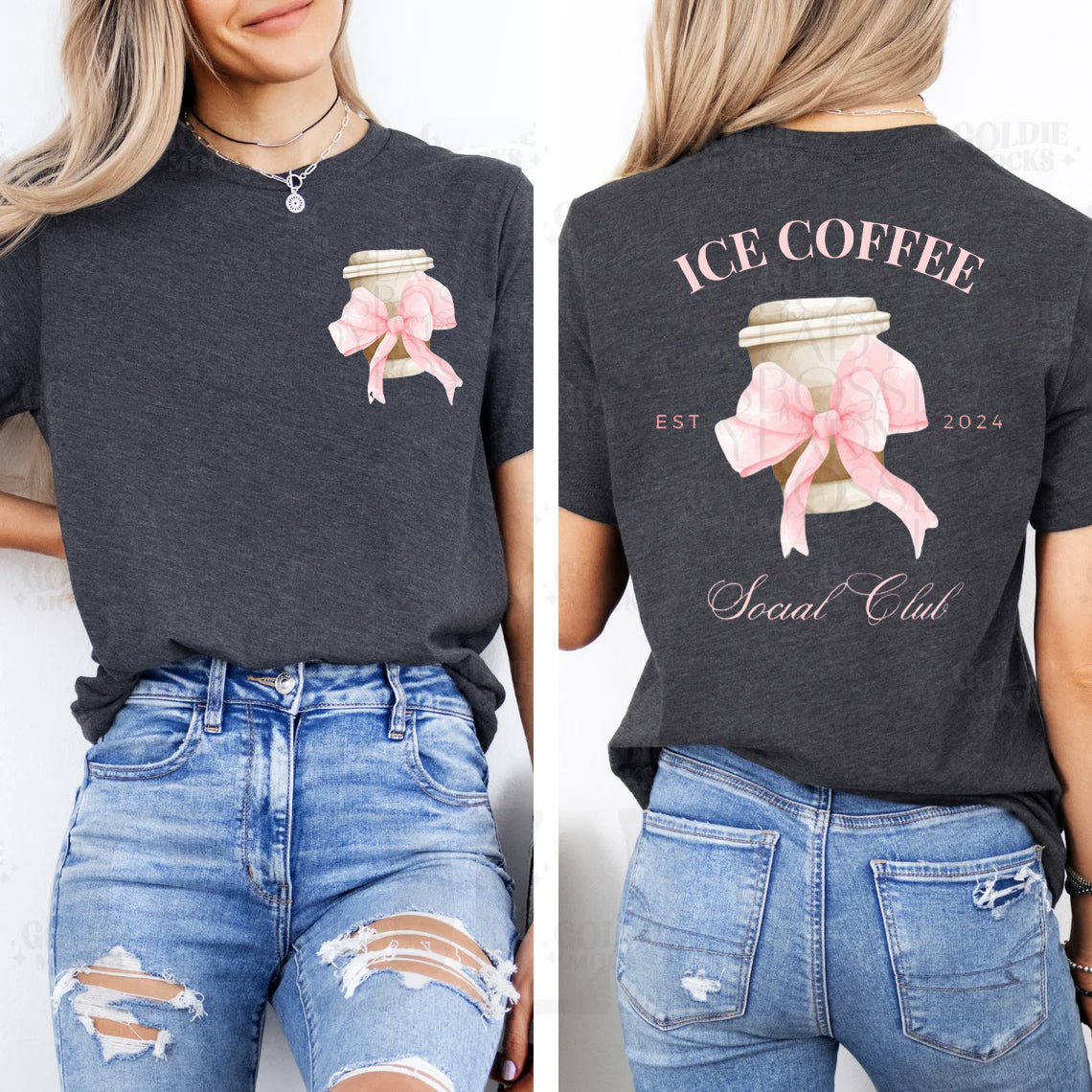 Ice Coffee Social Club Graphic Tee
