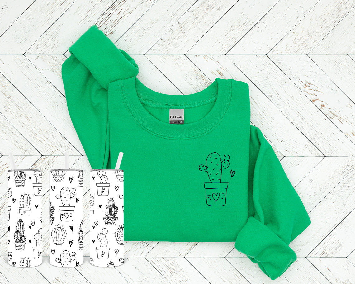 Cactus Doodle Graphic Tee Graphic Tee