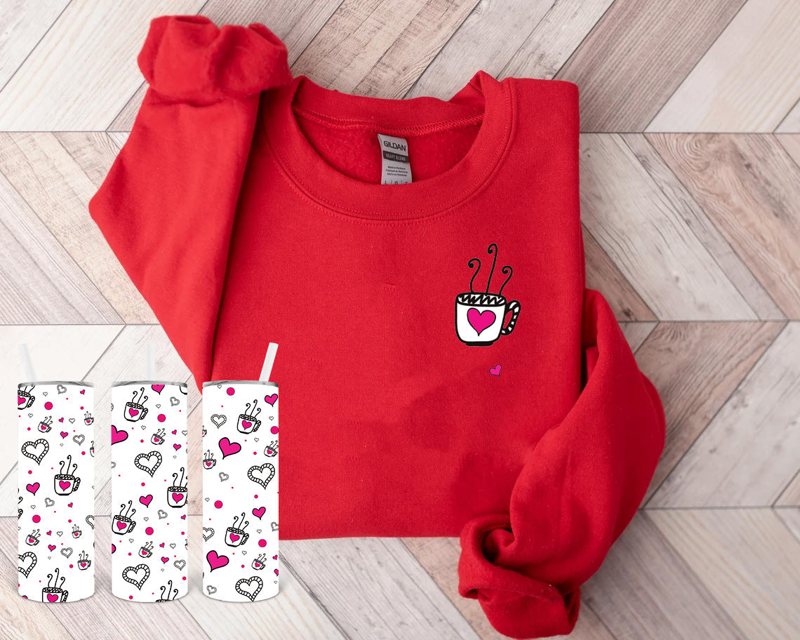 Coffee Doodle Graphic Tee Graphic Tee