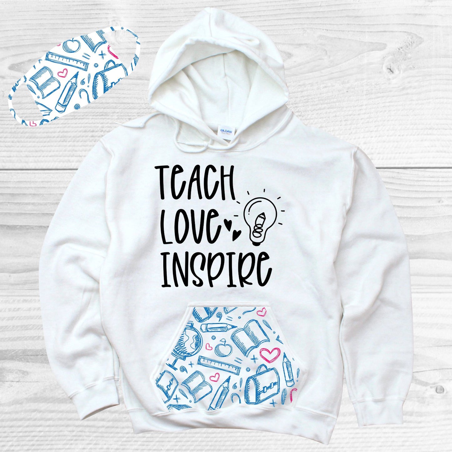 Teacher Face Covering Graphic Tee