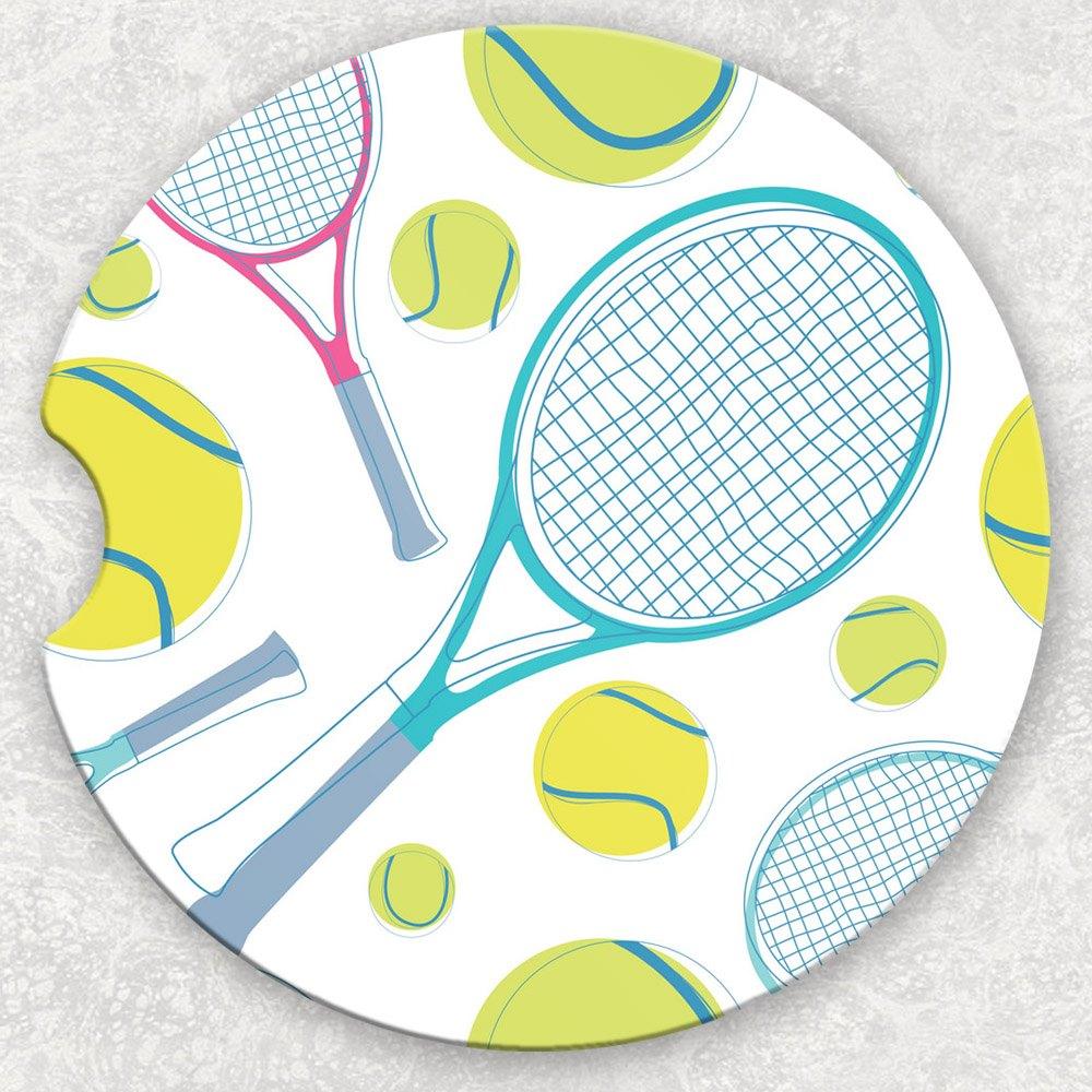 Car Coaster Set - Tennis