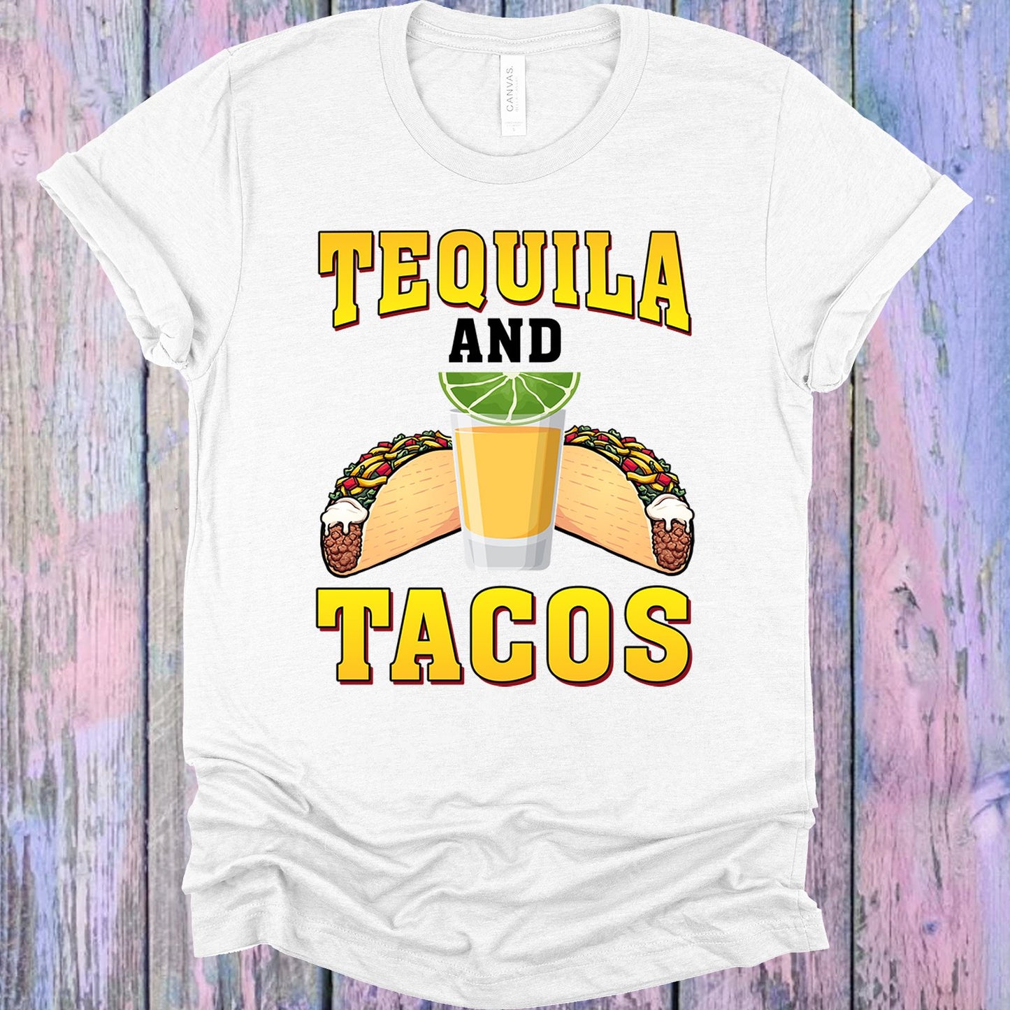 Tequila And Tacos Graphic Tee Graphic Tee