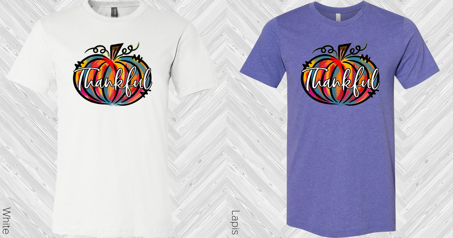 Thankful Pumpkin Graphic Tee Graphic Tee