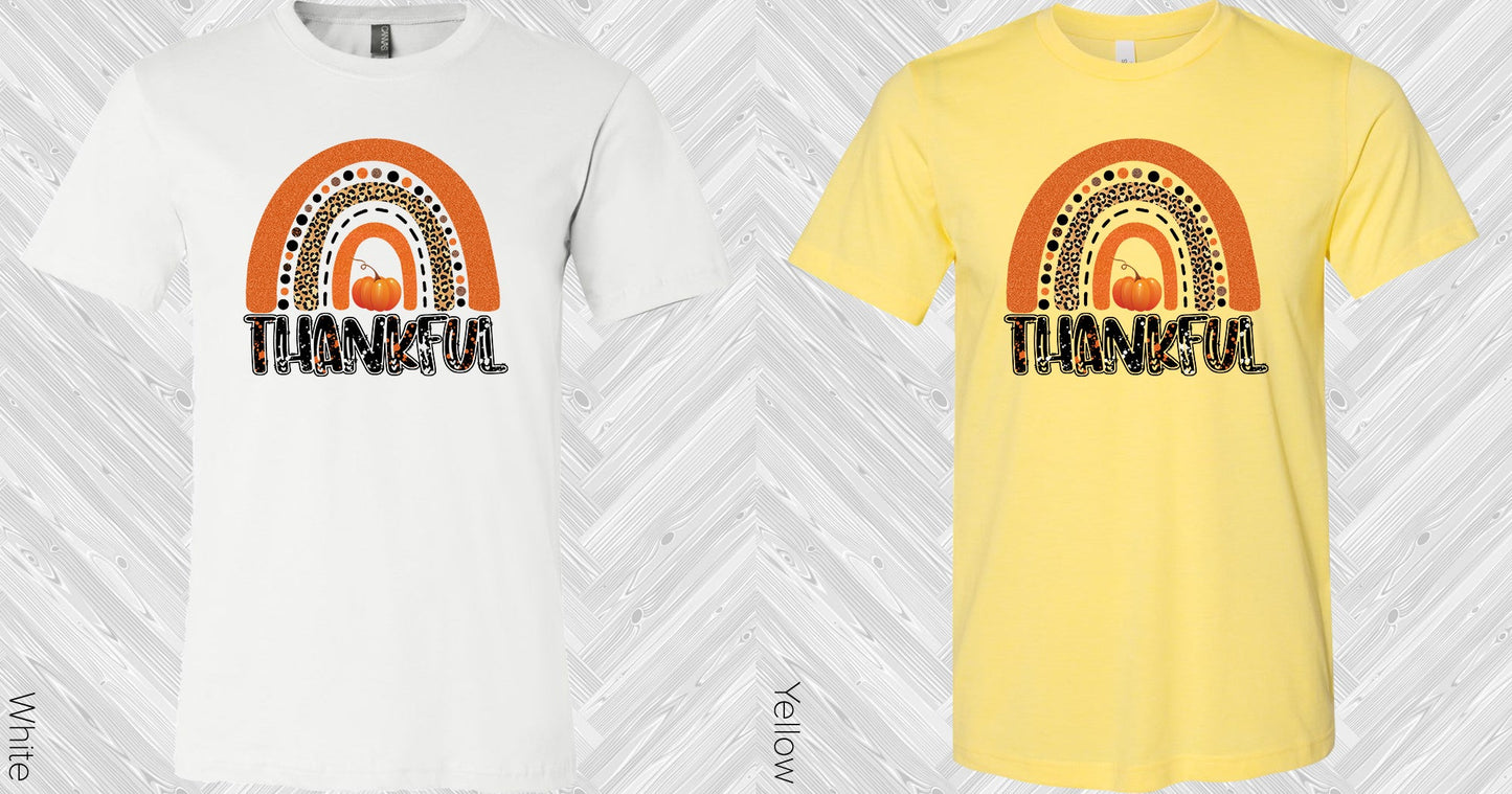 Thankful Rainbow Graphic Tee Graphic Tee