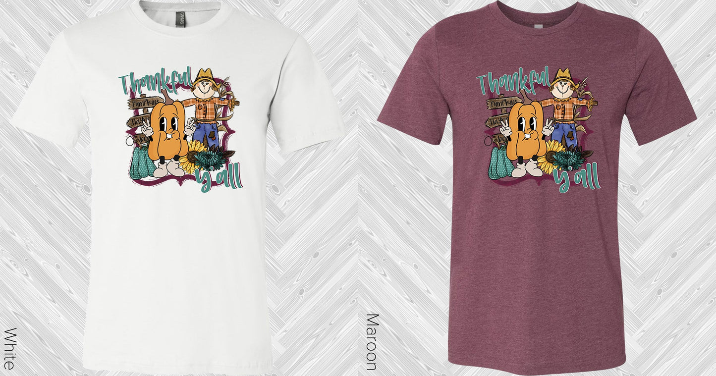 Thankful Yall Graphic Tee Graphic Tee