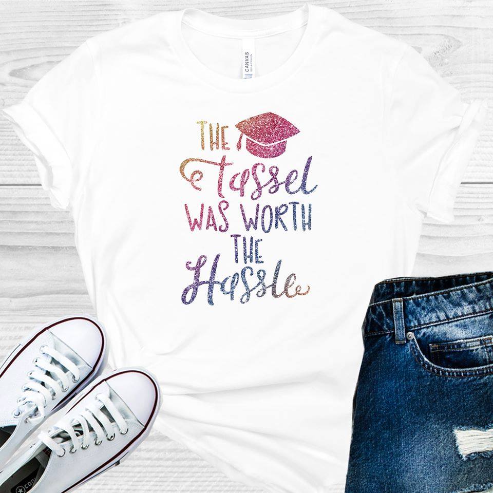 The Tassel Was Worth The Hassle Graphic Tee Graphic Tee