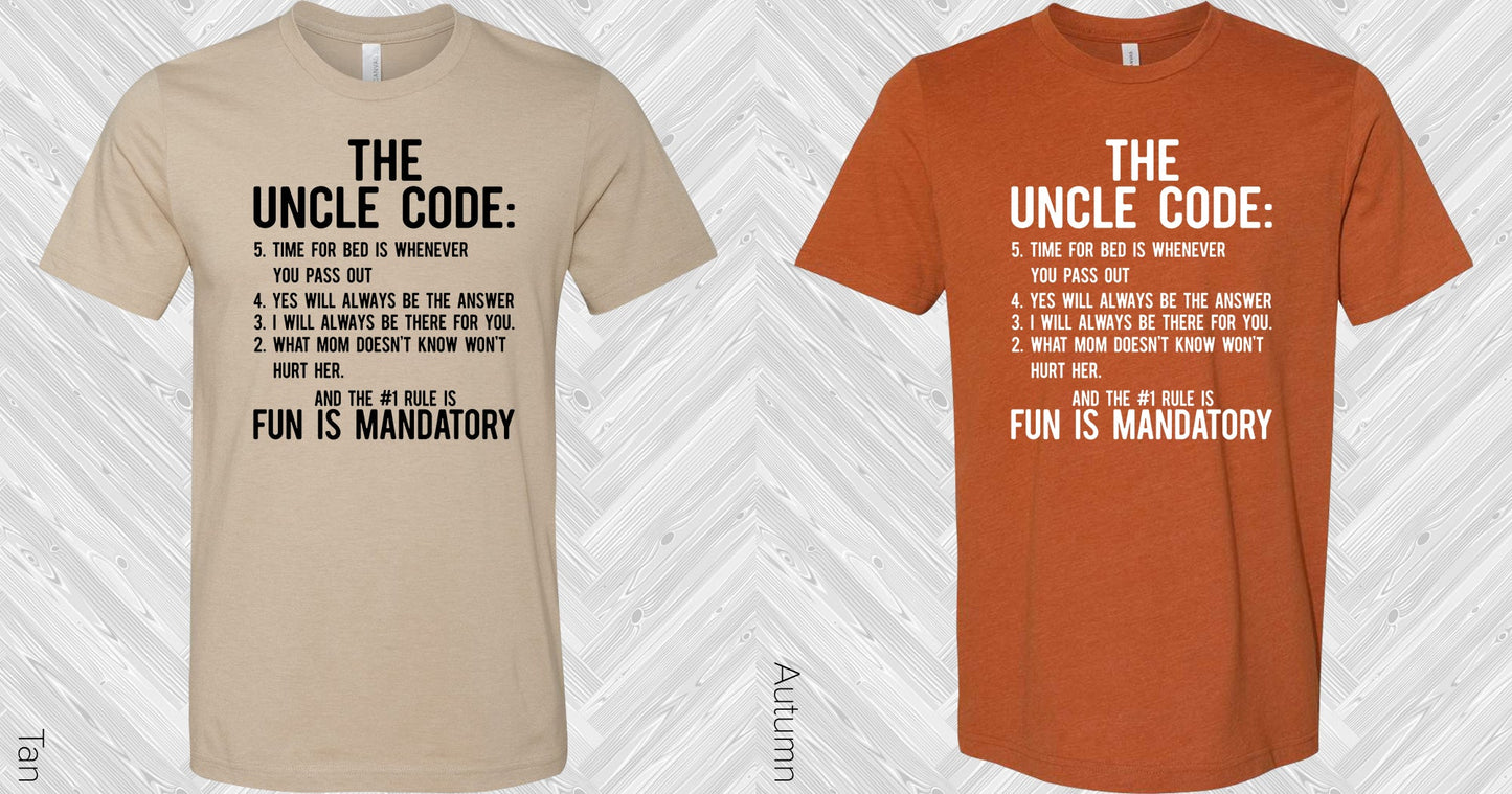The Uncle Code Graphic Tee Graphic Tee