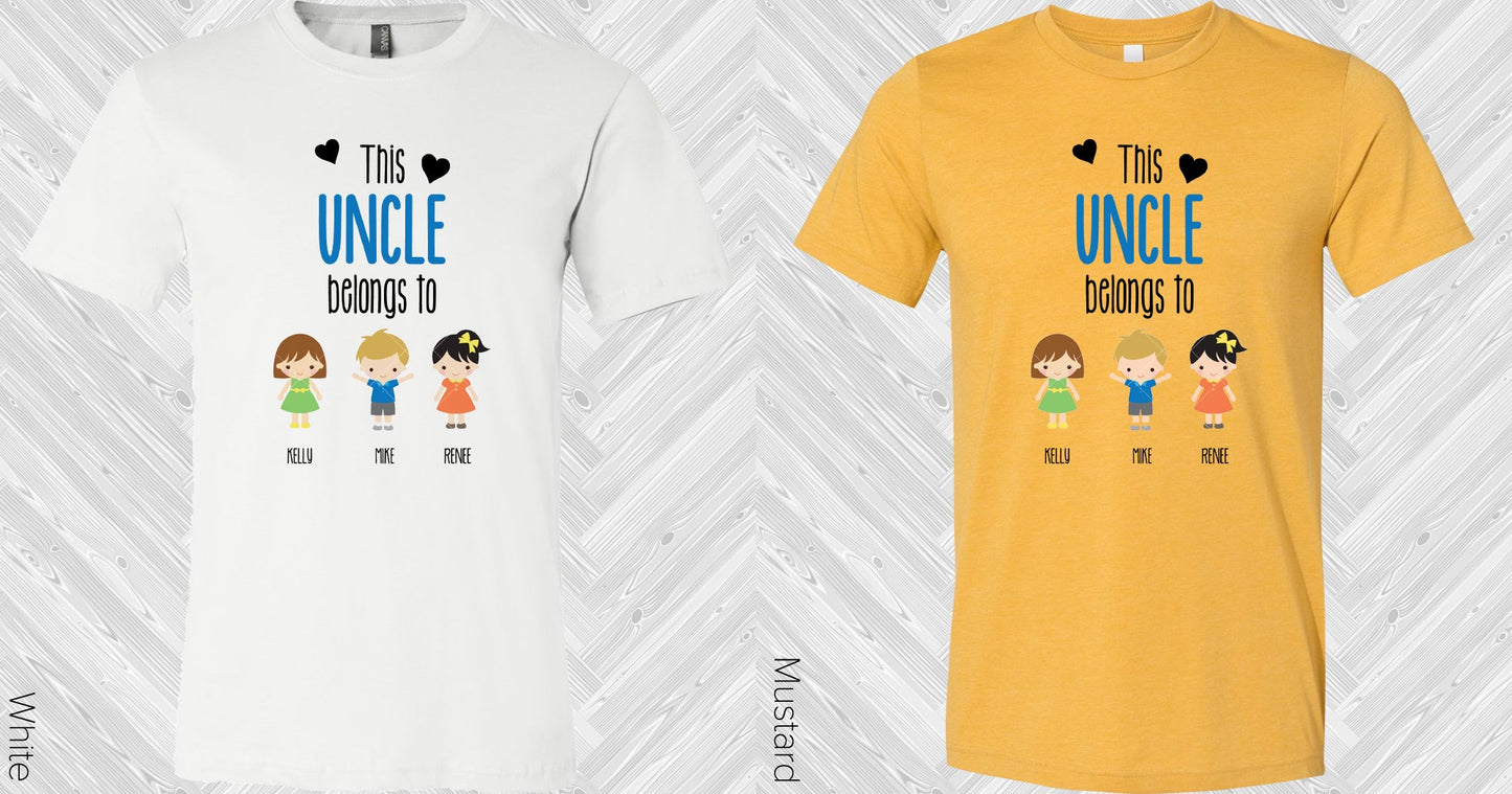 This Belongs To Customized Graphic Tee Graphic Tee