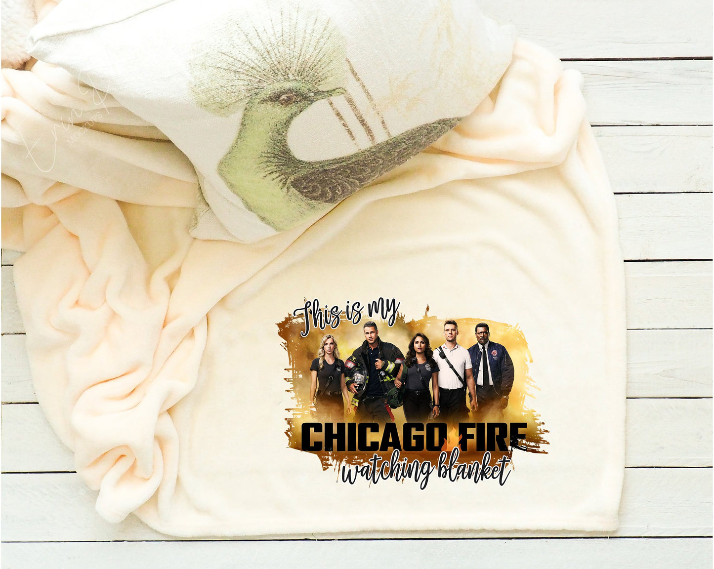 This Is My Chicago Fire Watching Blanket Fleece Throw Blanket