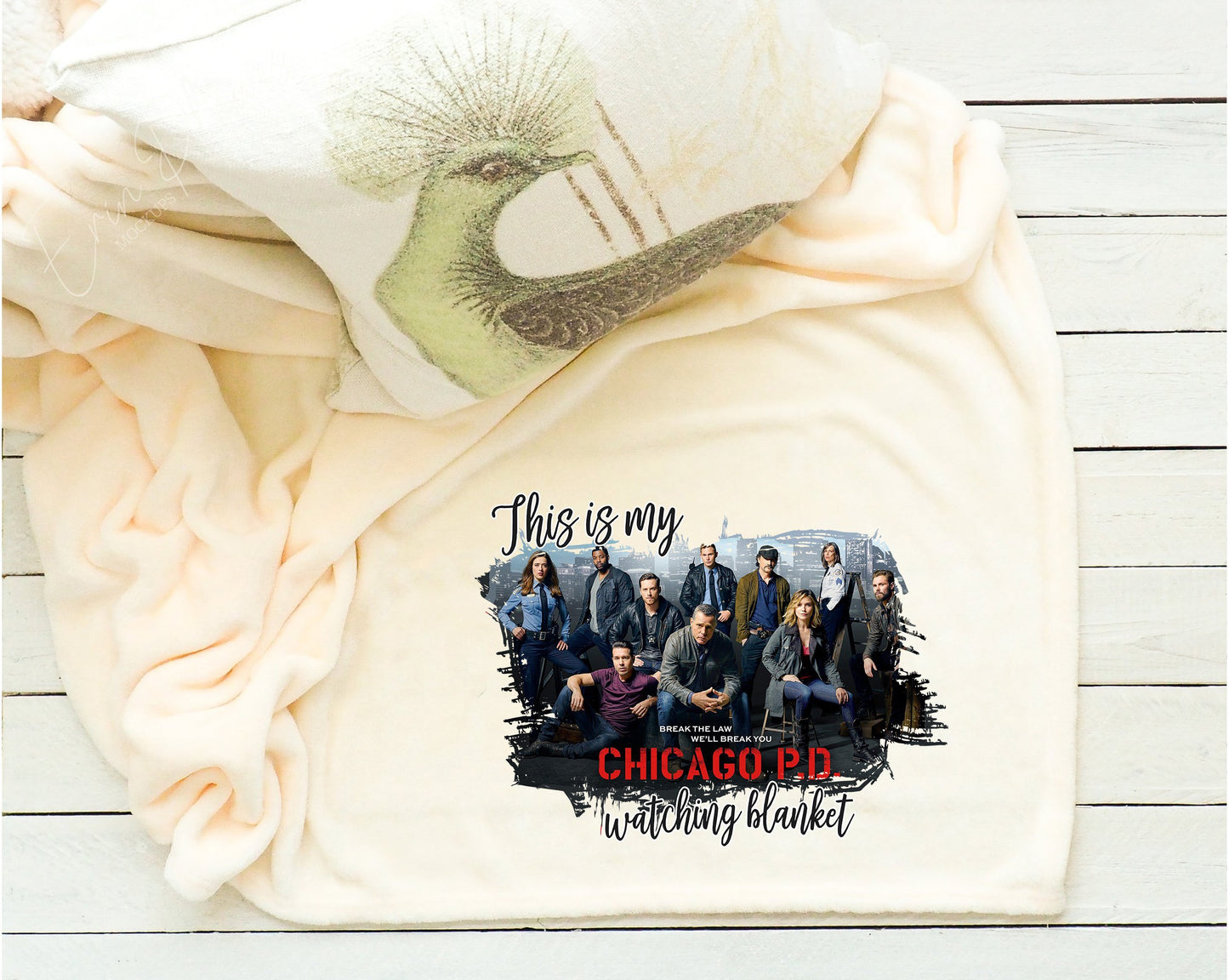 This Is My Chicago Pd Watching Blanket Fleece Throw Blanket