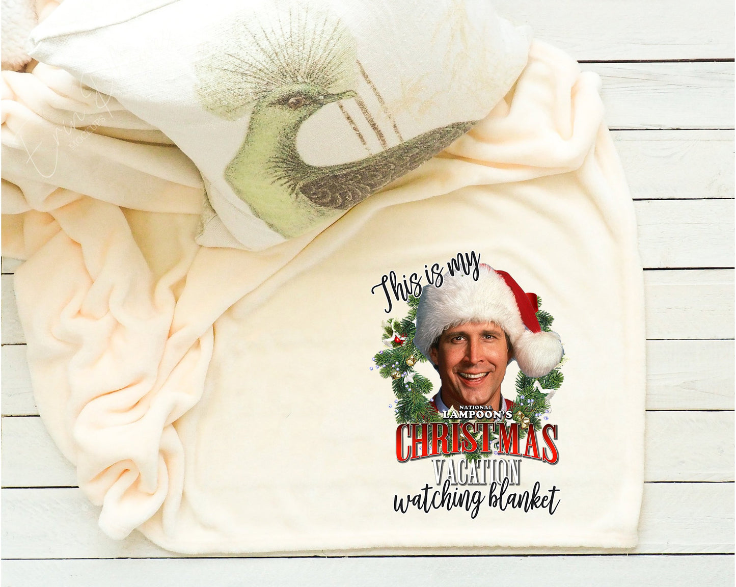 This Is My Christmas Vacation Watching Blanket Fleece Throw Blanket