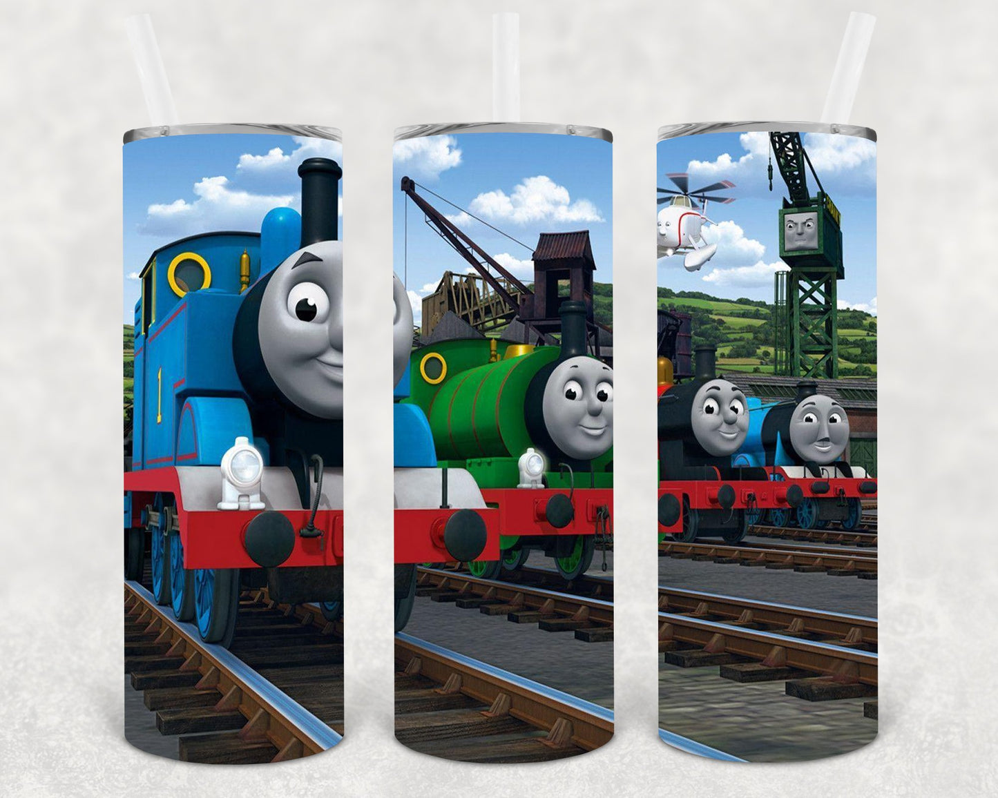 Thomas The Train 20 Oz Skinny Tumbler