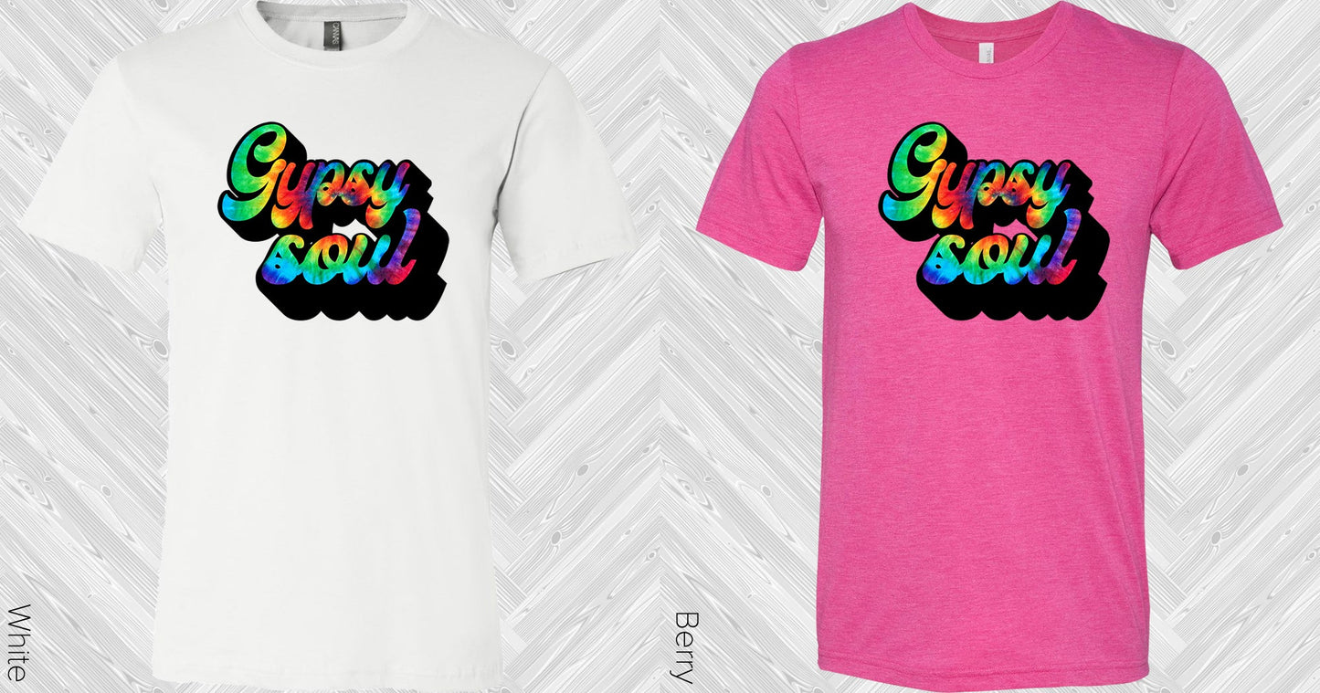 Tie Dye Gypsy Soul Graphic Tee Graphic Tee