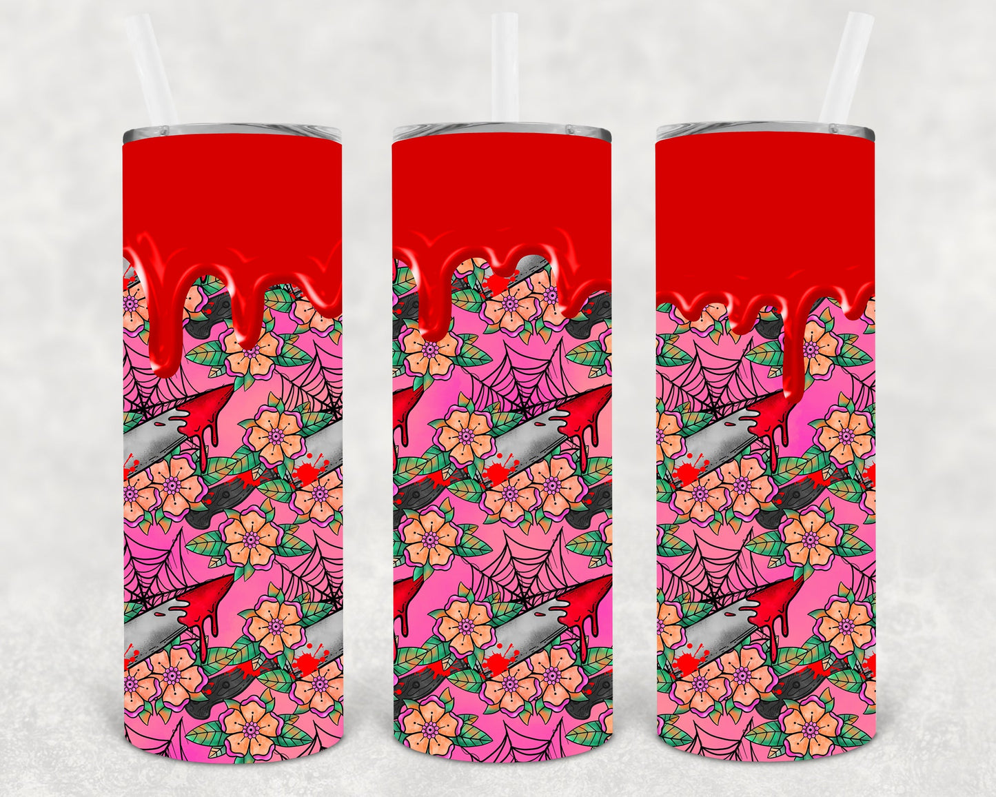 True Crime 20 Oz Skinny Tumbler