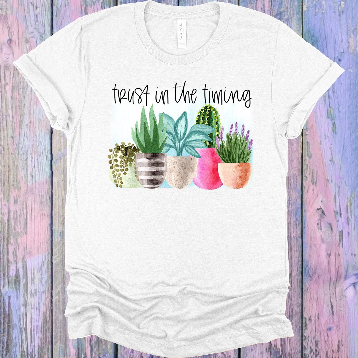 Trust In The Timing Graphic Tee Graphic Tee