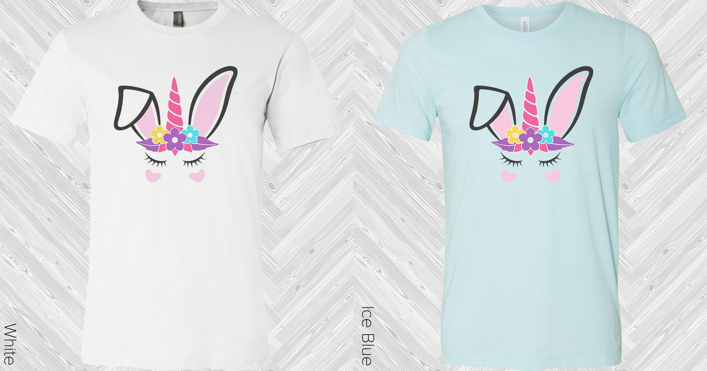 Unicorn Bunny Graphic Tee Graphic Tee