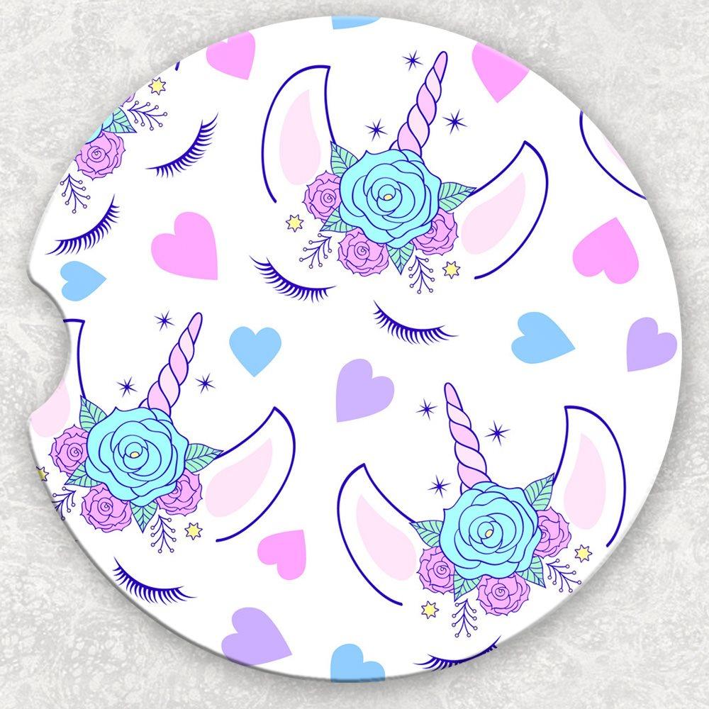 Car Coaster Set - Unicorns