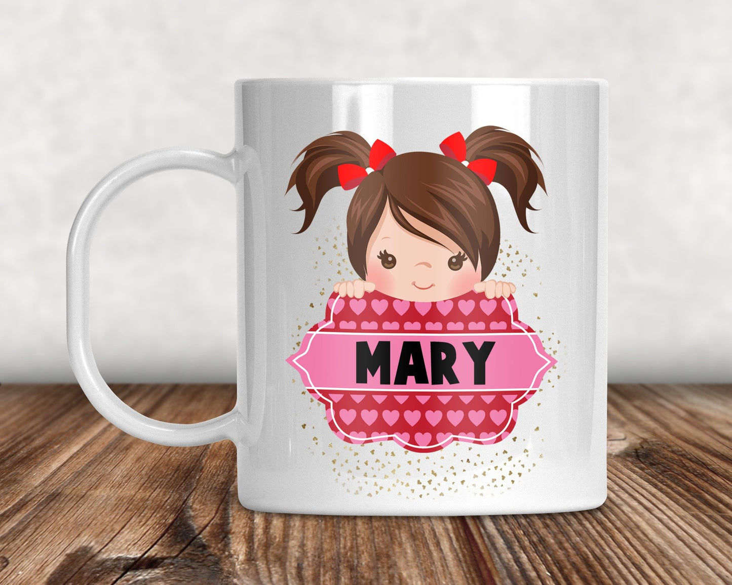Valentines Girl Mug Coffee