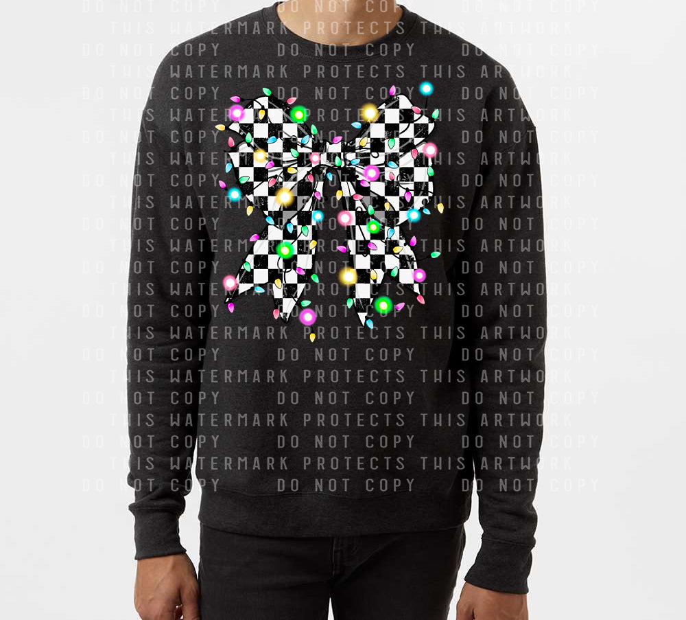 Neon Bow Graphic Tee