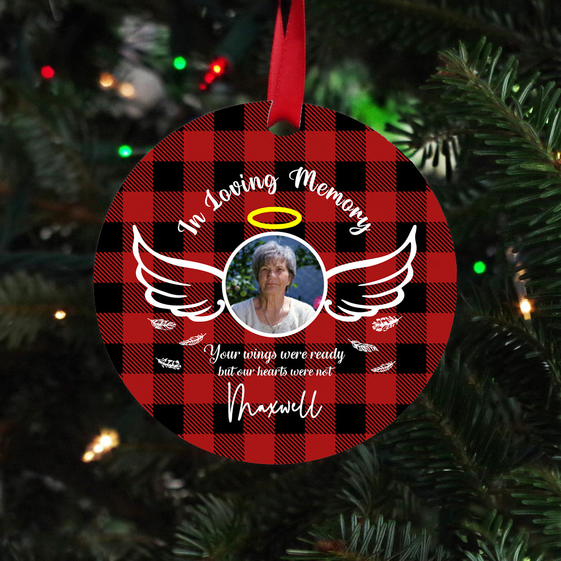 In Loving Memory Customized Ornament