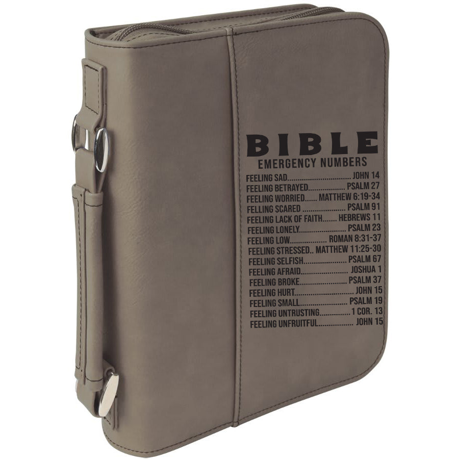 Bible Emergency Numbers Bible Cover