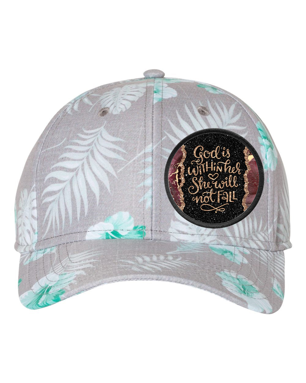 God is Within Her Patch Cap