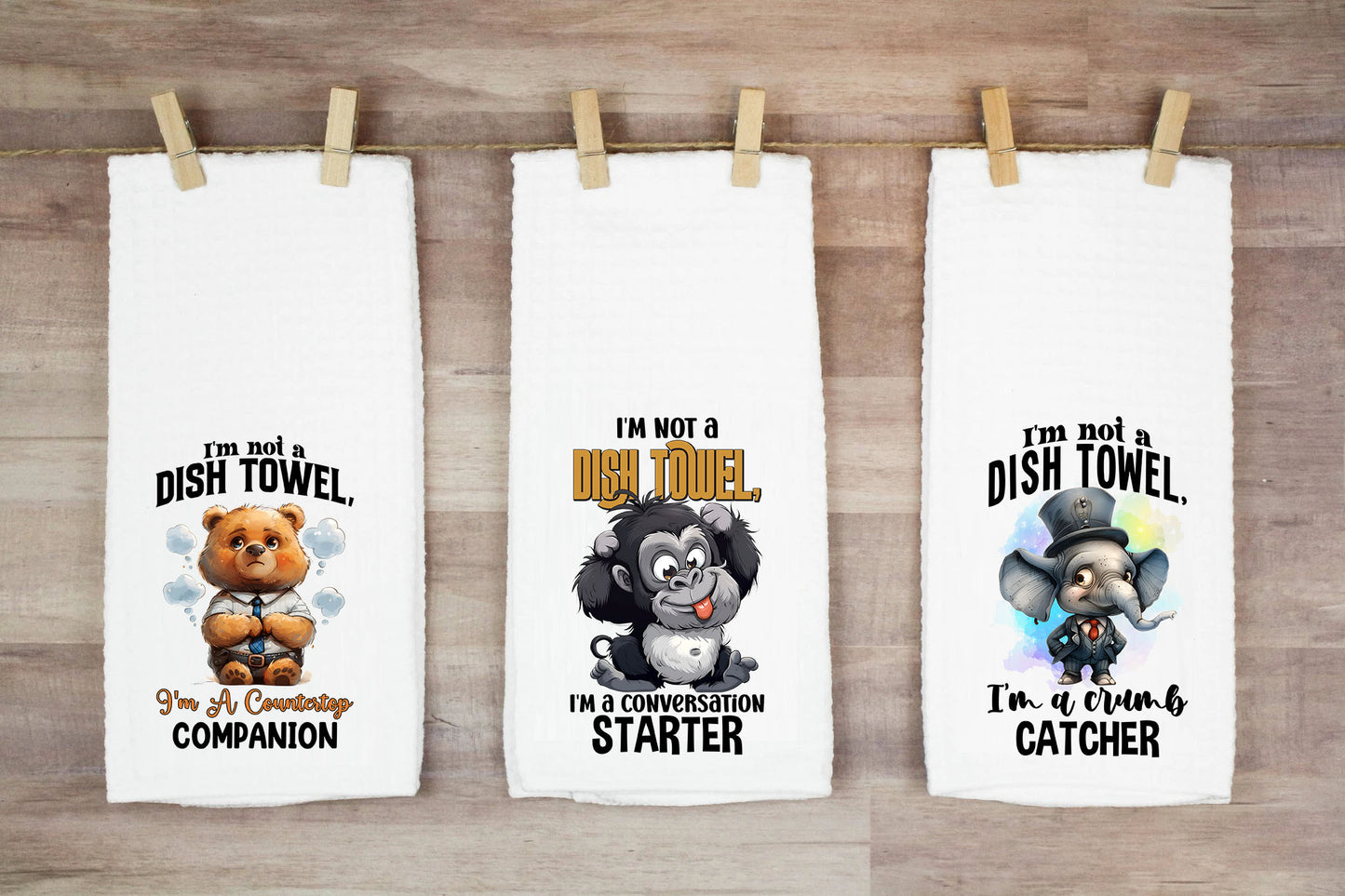 I'm Not a Dish Towel I'm a Crumb Catcher Hand Towel