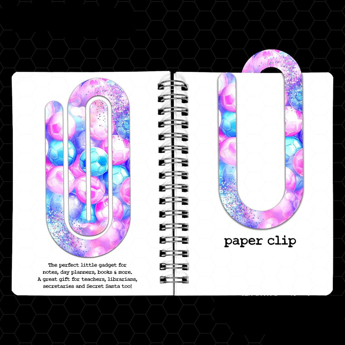 Soccer Jumbo Paperclip