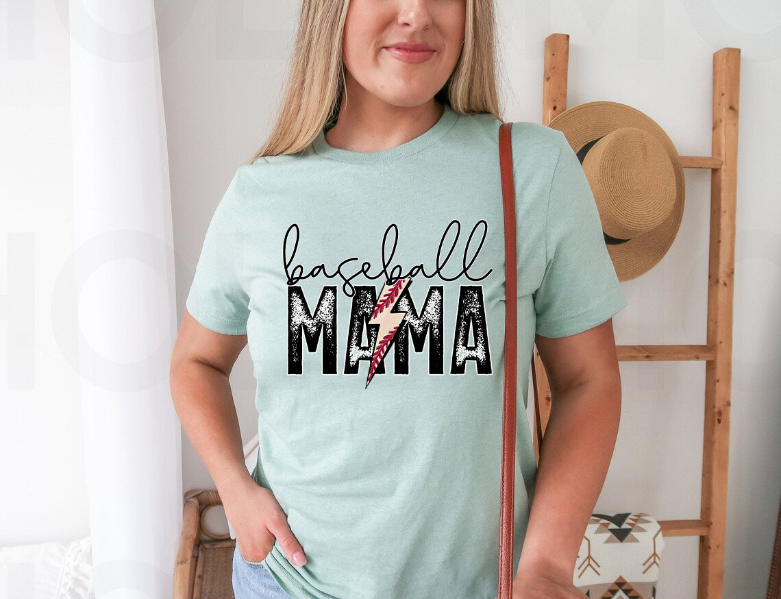 Baseball Mama Graphic Tee