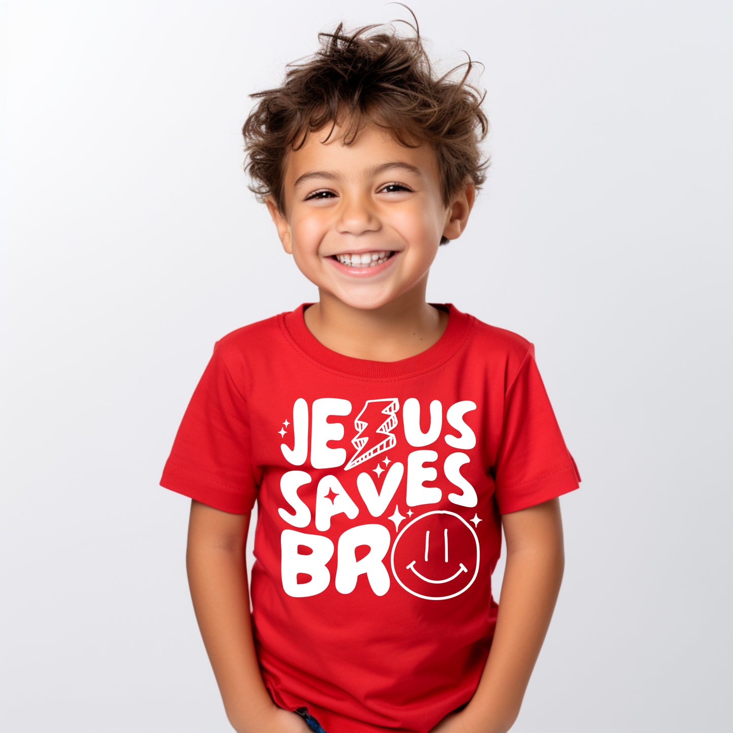 Jesus Saves Bro Graphic Tee