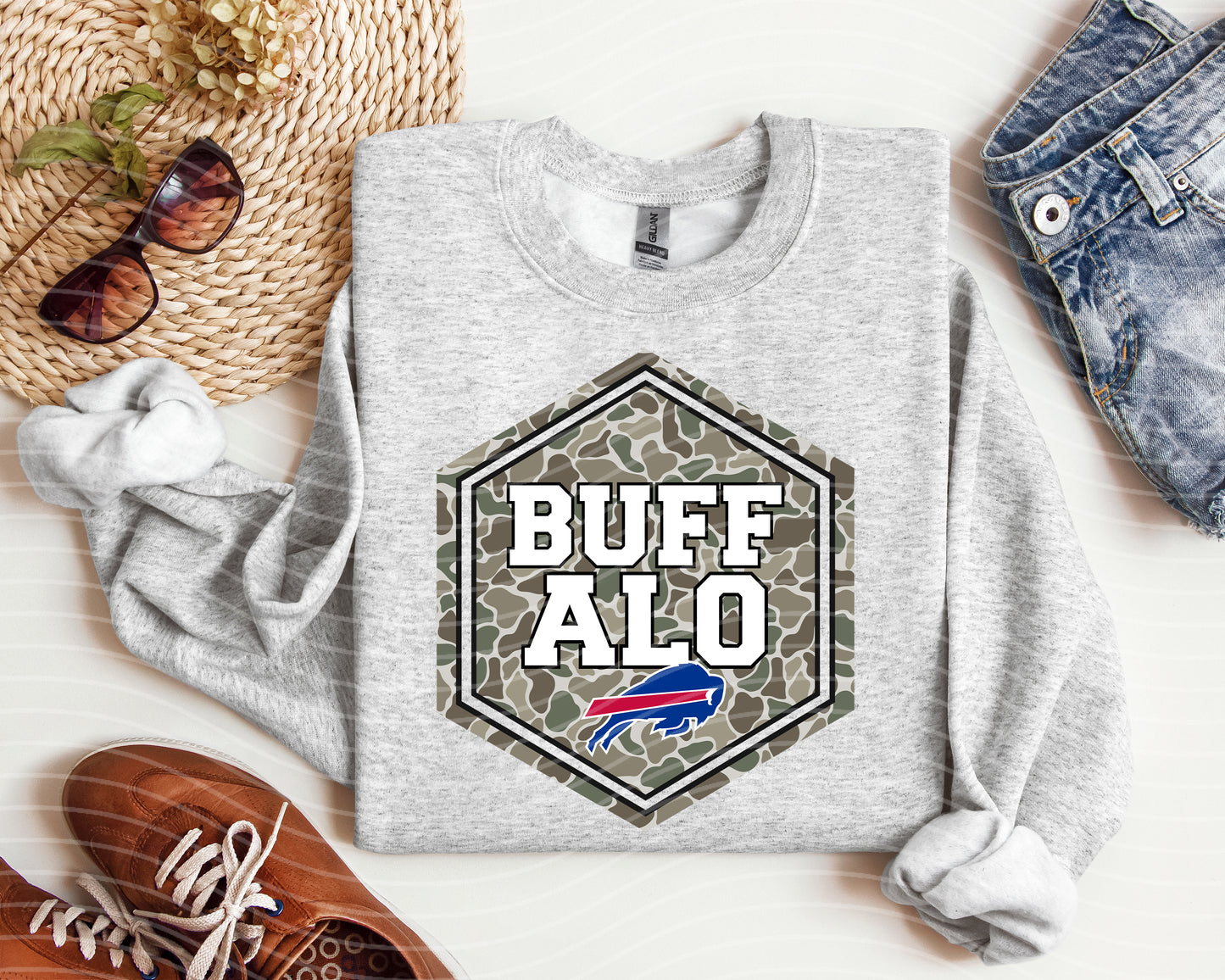 Bills Camo Graphic Tee