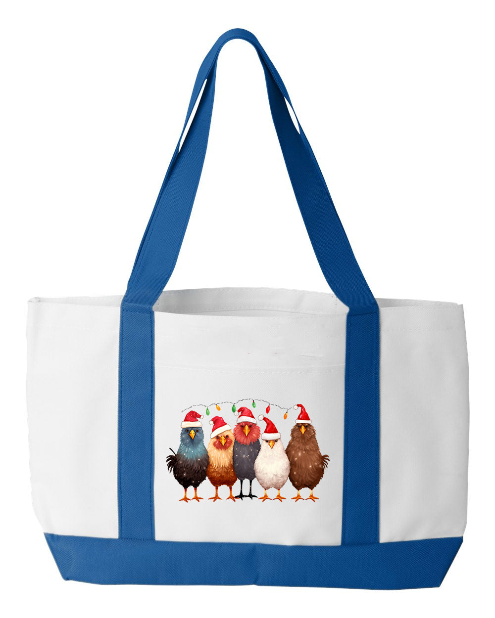 Christmas Chickens - Tote Bag
