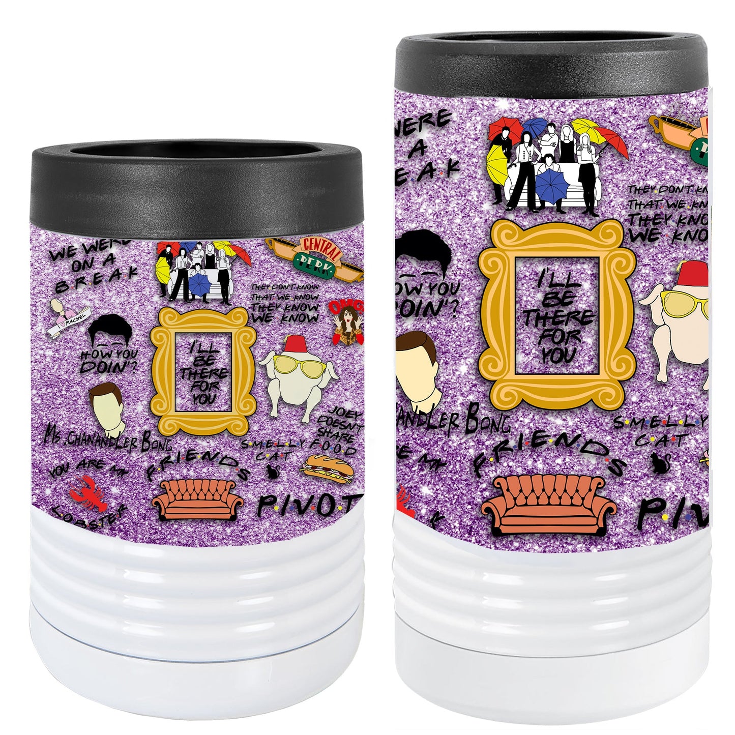 Friends Beverage Holder Can Cooler