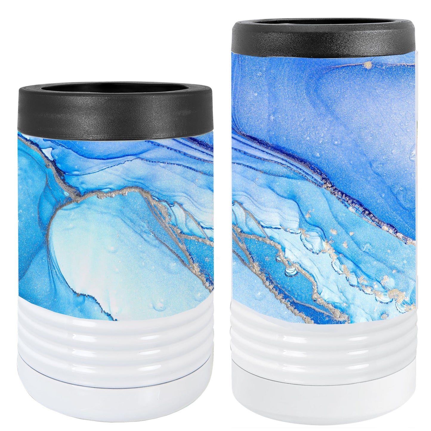 Blue Agate Beverage Holder Can Cooler