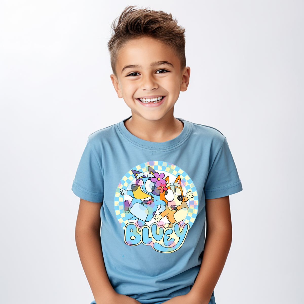 Blue Pup Graphic Tee