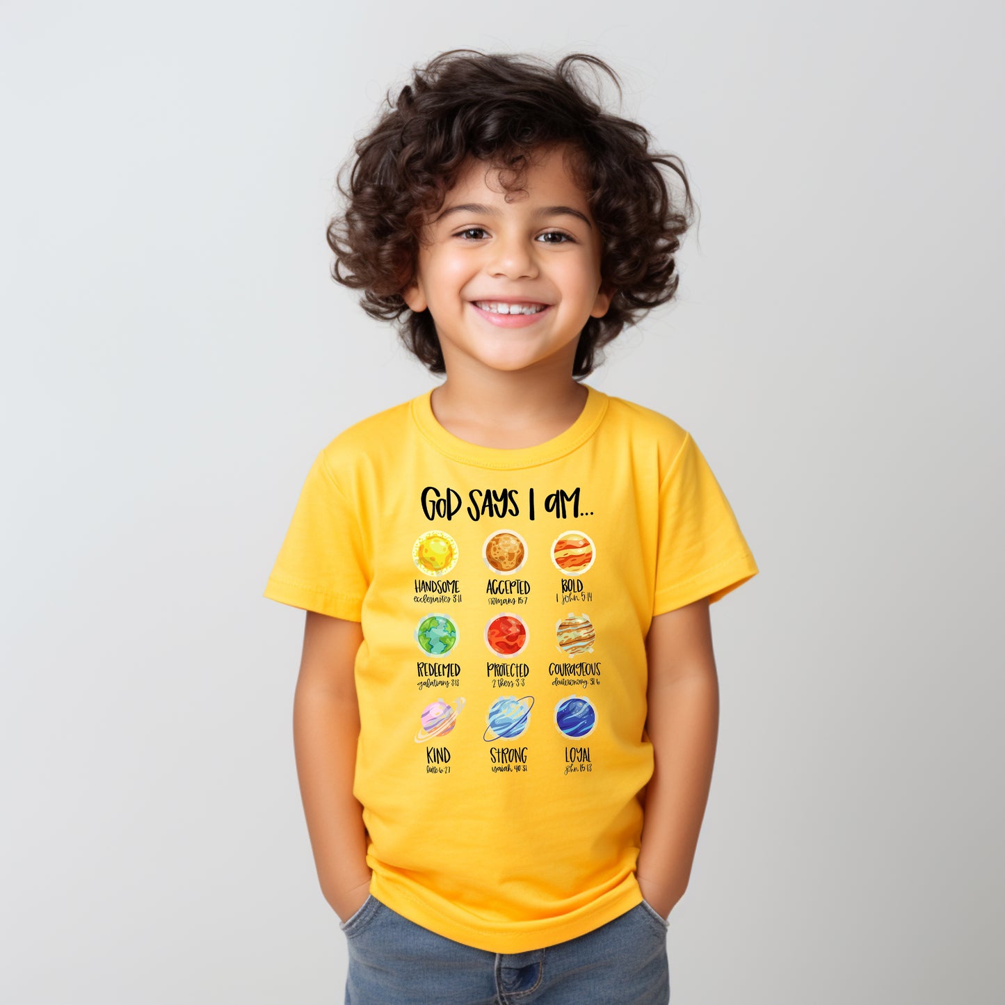 God Says I Am Graphic Tee