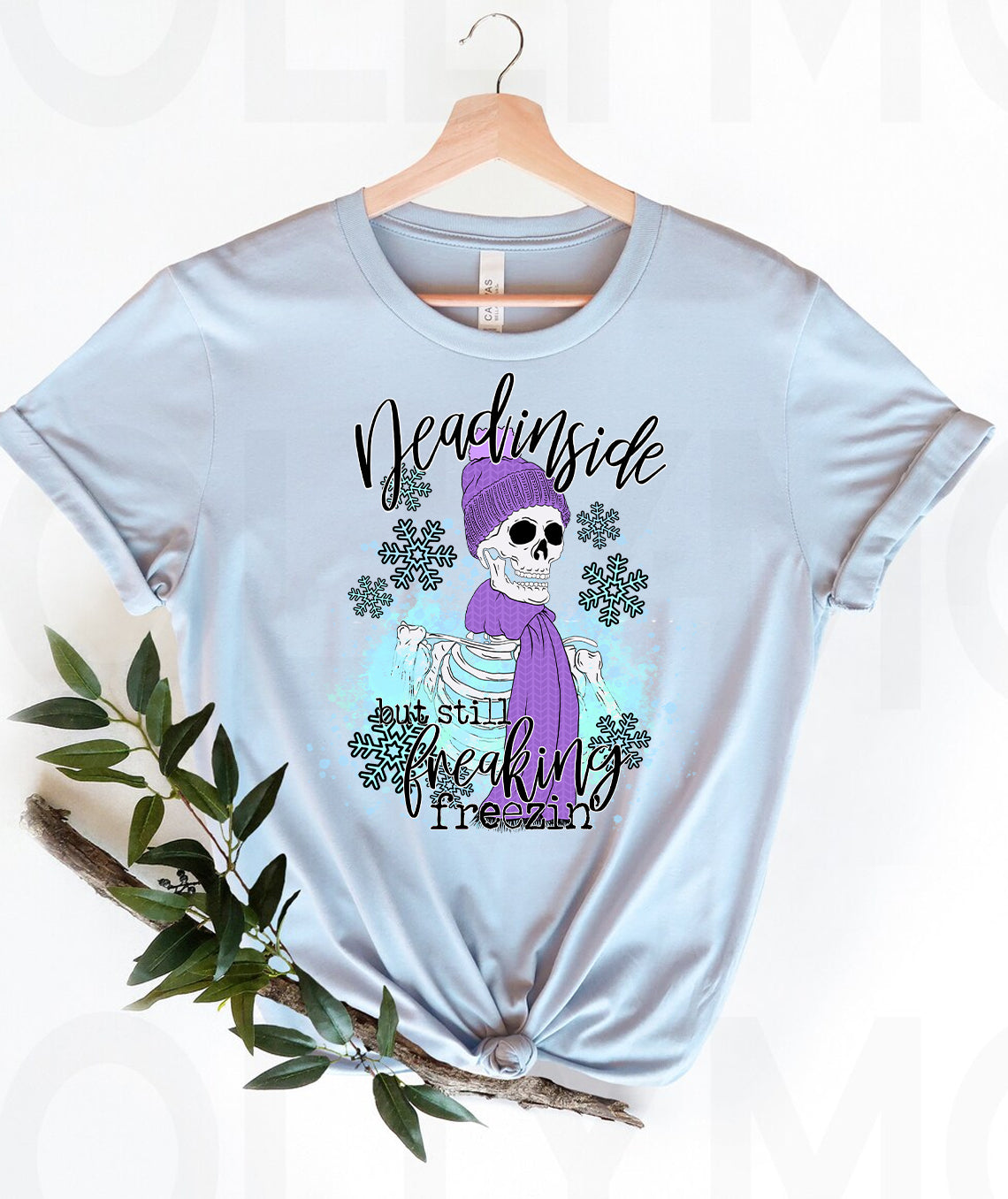 Dead Inside But Still Freaking Freezin Graphic Tee