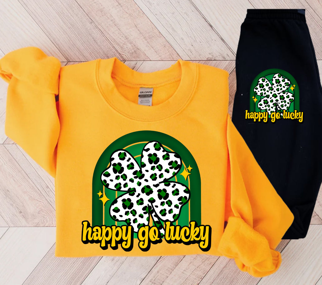 Happy Go Lucky Graphic Tee