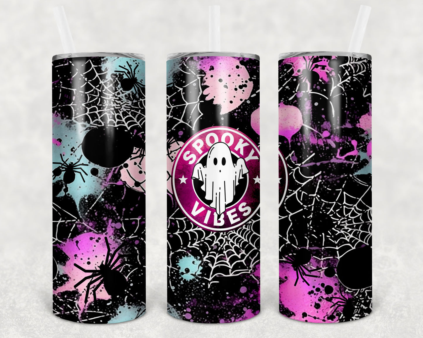 Spooky Vibes 20 oz Skinny Tumbler
