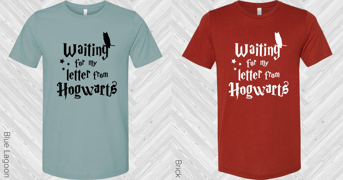 Waiting For My Letter From Hogwarts Graphic Tee Graphic Tee