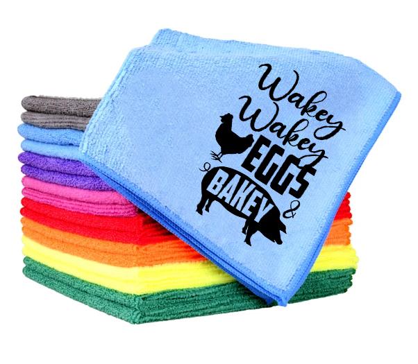 Wakey Eggs & Bakey Towel